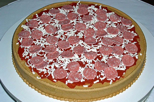Pastel de pizza