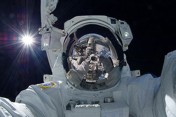 Selfie en el medio del universo