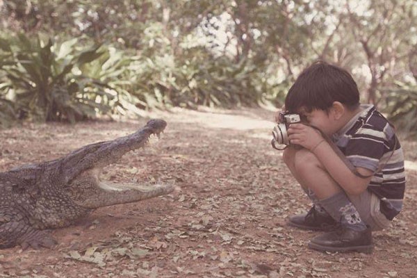 Un buen fotógrafo hace lo que sea