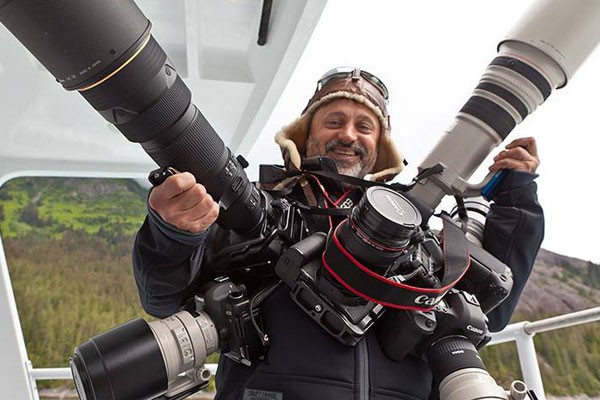 Un fotógrafo necesita todo el equipo