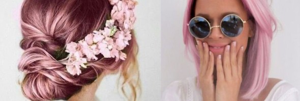 Chicas que demuestran que el cabello rosa es genial