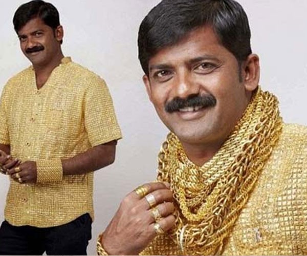 La camisa hecha de oro que cuesta 250 mil dólares