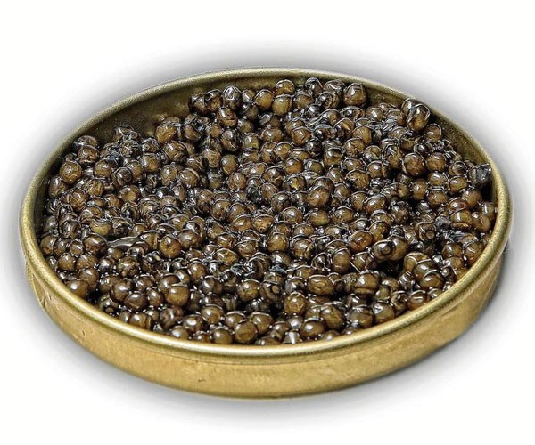 Caviar Salvaje iraní de 2 mil dólares la onza