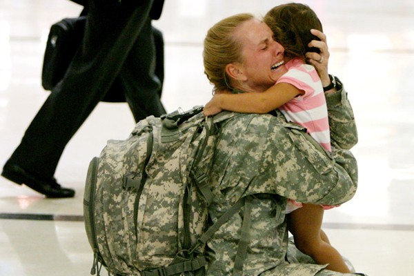 El reencuentro de madre e hija