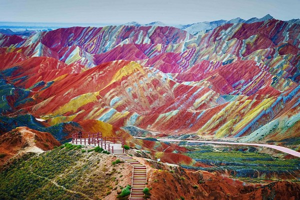 Las montañas de Danxia