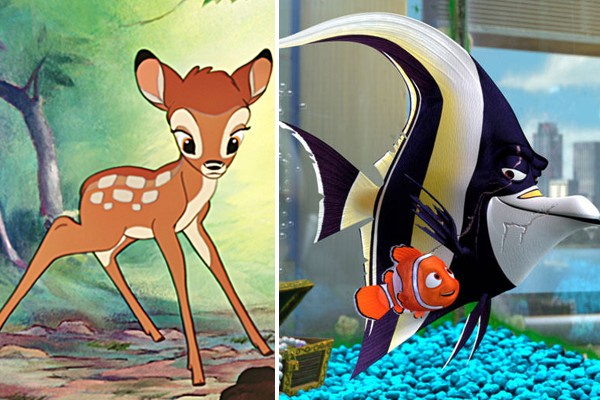 Bambi también tiene algo en común con la película