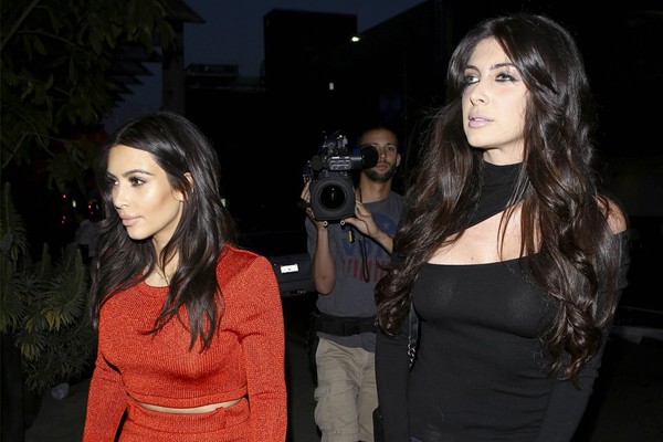 Kim Kardashian y Brittny Gastineau