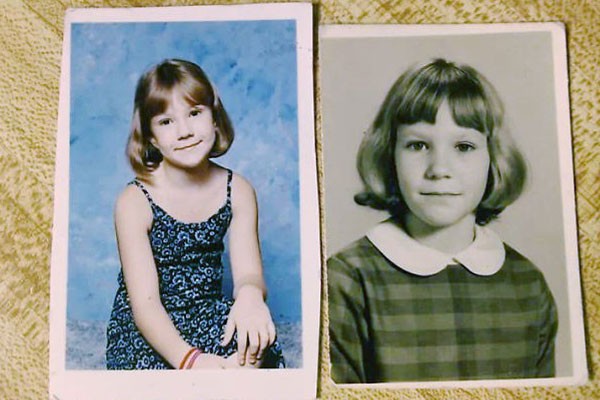 Madre e hija con el mismo cabello