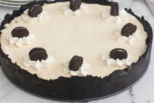 Pastel de queso de Oreo