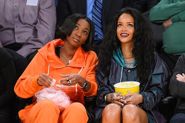 Rihanna y Melissa Forde