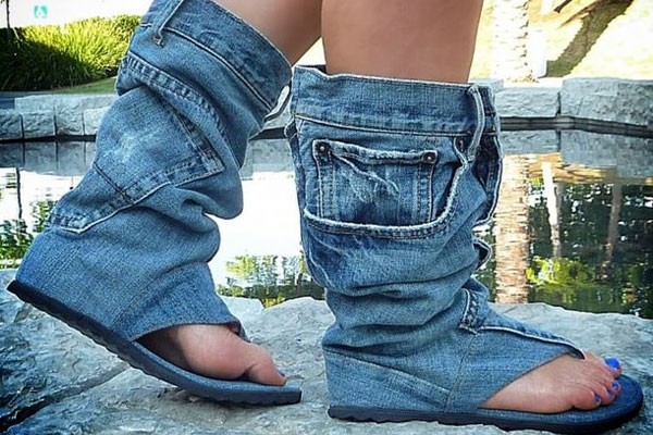 Sandalias de pantalón