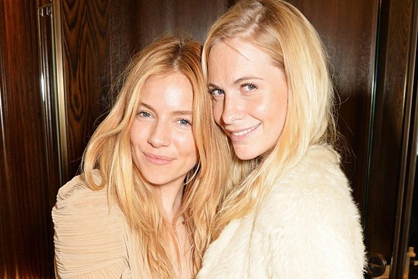 Sienna Miller y Poppy Delevingne