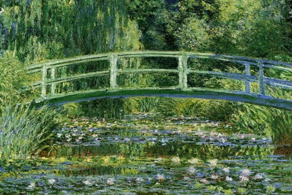Puente sobre las ninfeas