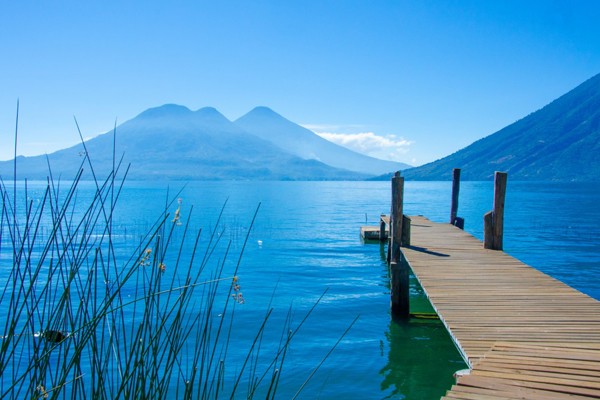 Lago Atitlán en Guatemala