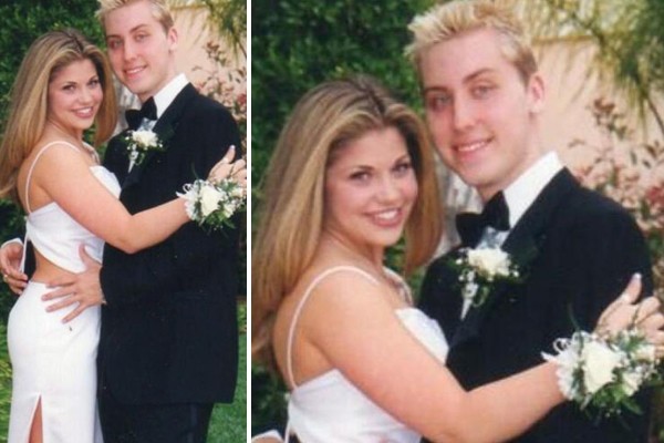 Danielle Fishel y Lance Bass