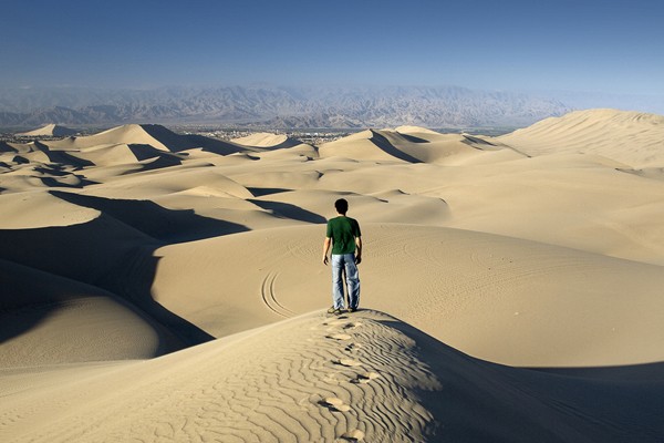 Desierto de Ica en Perú