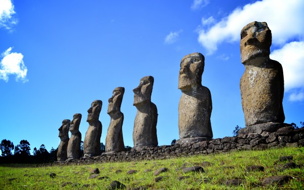 Isla Pascua en Chile