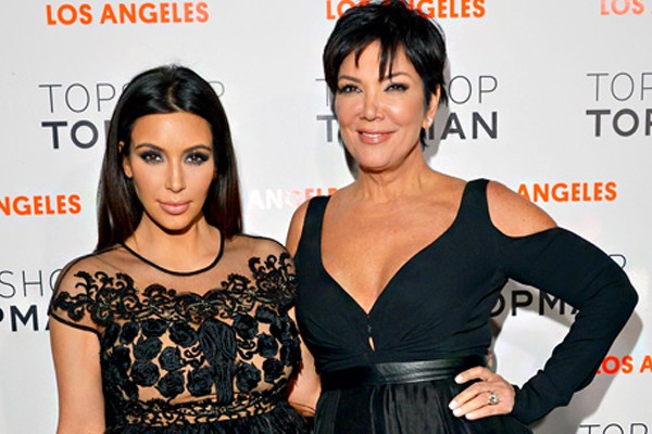 Kris Jenner y Kim Kardashian