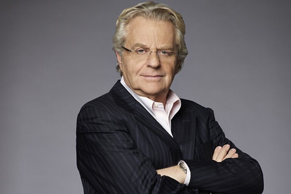 Jerry Springer tenía algo sorprendente