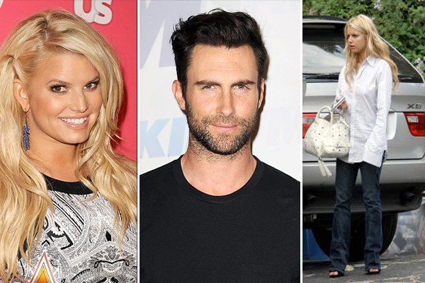 Jessica Simpson y Adam Levine