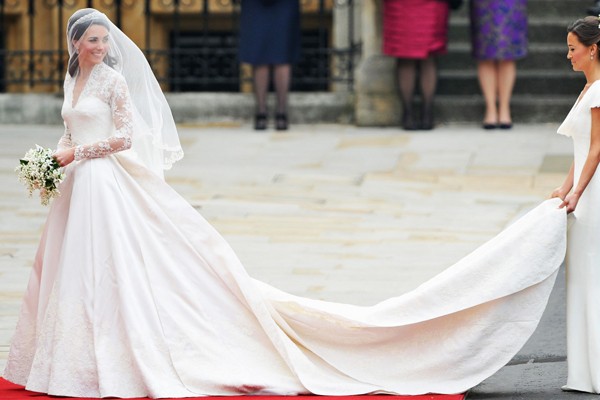 Kate Middleton en Alexander Mcqueen