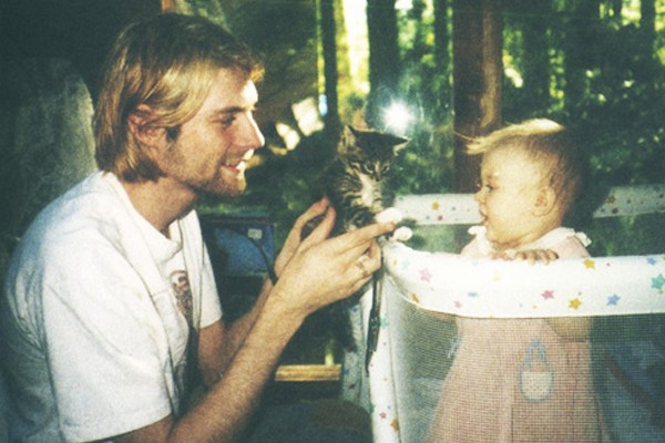Kurt con su hija Frances