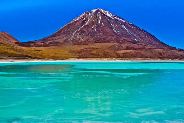 Laguna Verde en Bolivia