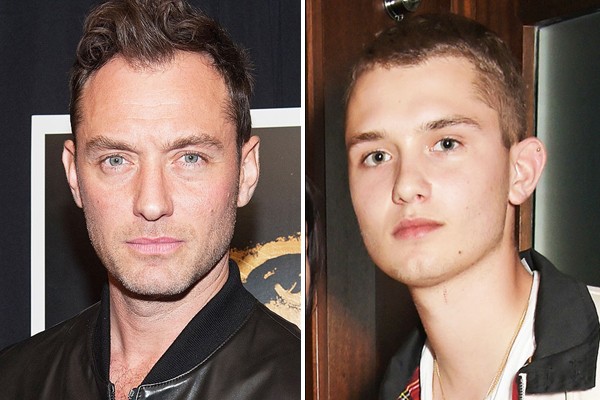 Jude Law y Rafferty Law