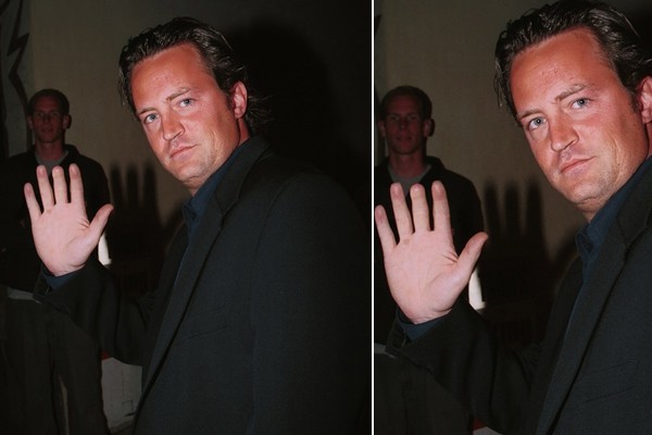 Matthew Perry tiene medio dedo