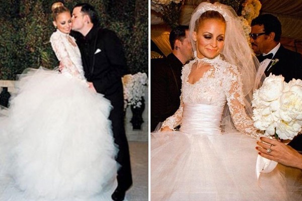 Nicole Richie en Marchesa