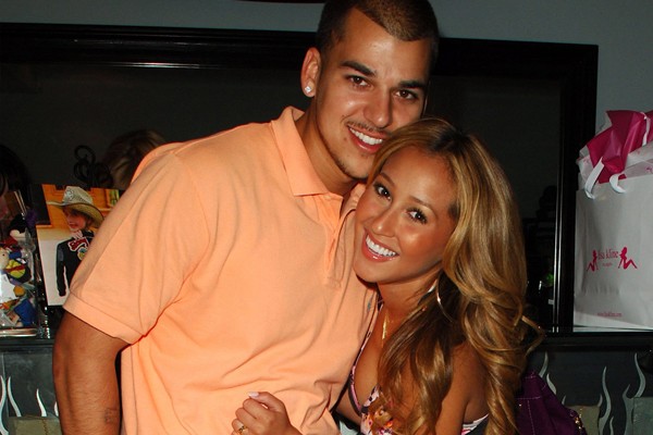 Rob Kardashian y Adrienne Bailon