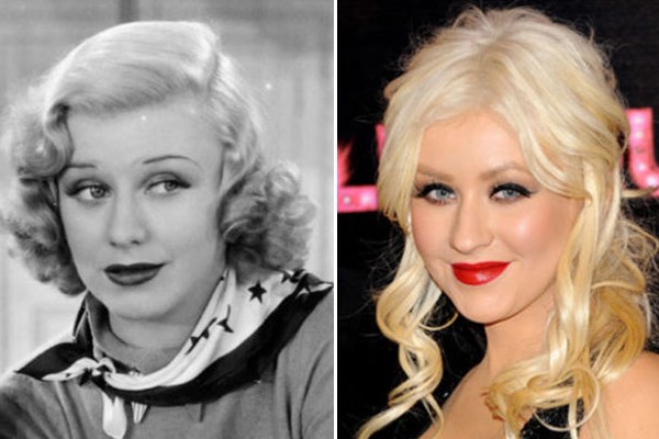 Christina Aguilera y Ginger Rogers