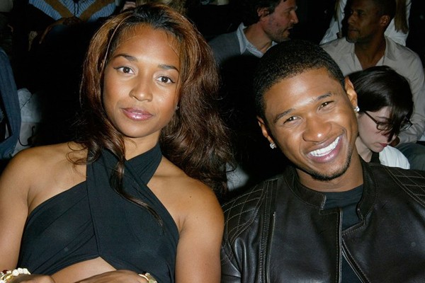 Usher y una desconocida