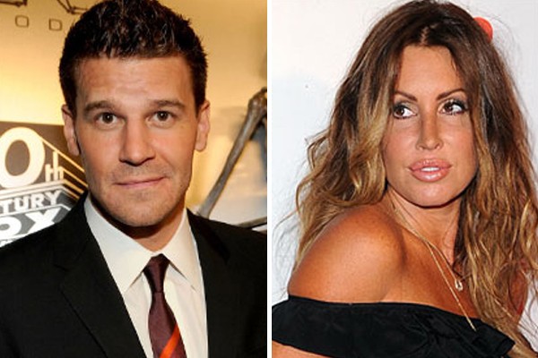 David Boreanaz y Rachel Uchitel