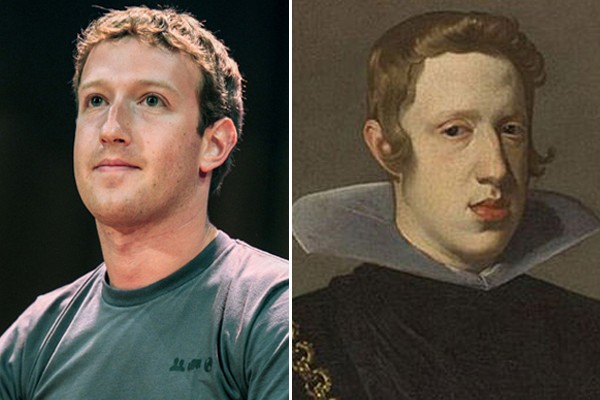 Mark Zuckerberg y Philip IV