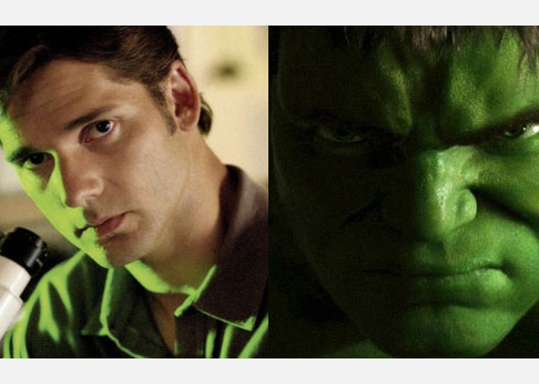 2. Eric Bana, en “Hulk”