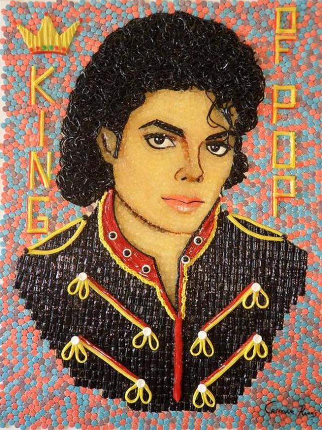 3. Un Michael Jackson de caramelo