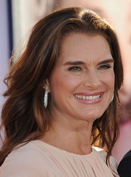 4. Brooke Shields (ex modelo y actriz)