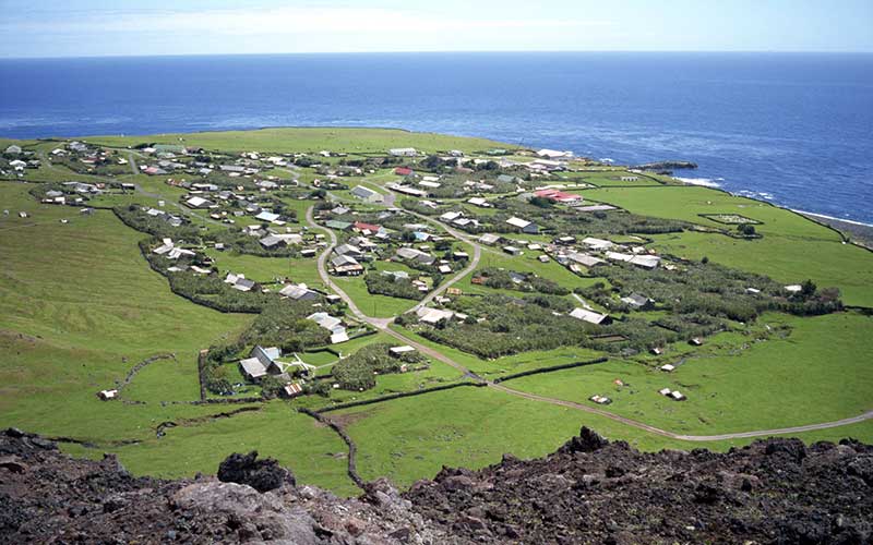 8. Tristán de Cunha, archipiélago británico