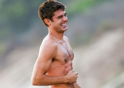 8. Zac Efron