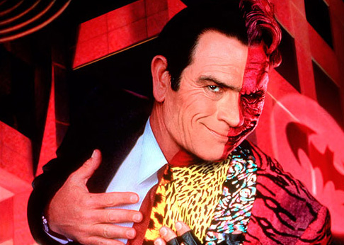 9. Tommy Lee Jones en “Batman Forever”