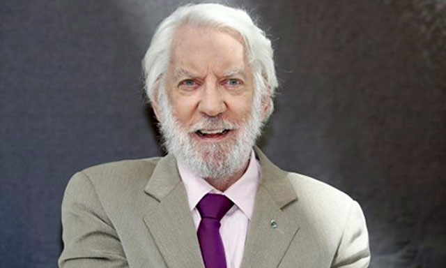 Donald Sutherland se enfermó de meningitis en una película