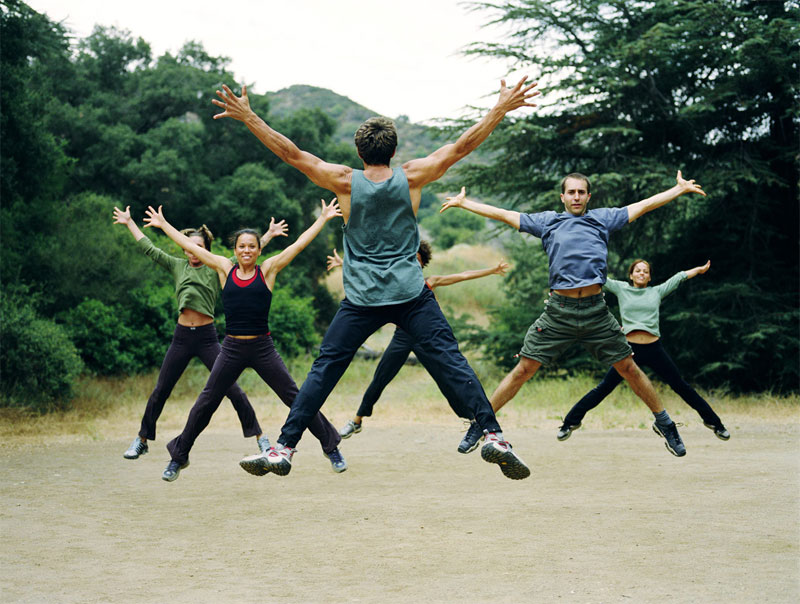 10. Aerobic al aire libre