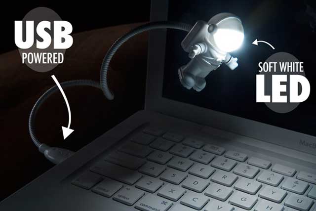 5. Luz de astronauta para USB