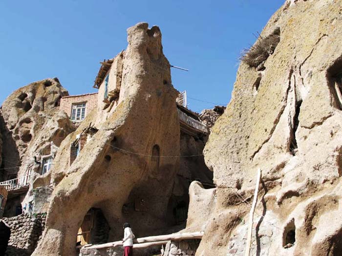 9. Kandovan, piedras-vivienda