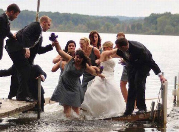 4. Foto de la fiesta. ¡Fail!