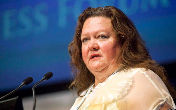 5. Gina Rinehart. $ 17.7 Billones