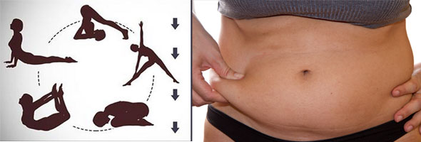 Cinco poses de yoga al día que te ayudarán a reducir tu abdomen