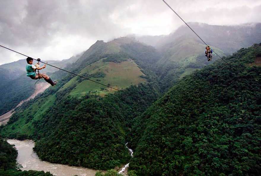 Estos chicos viven la adrenalina al máximo