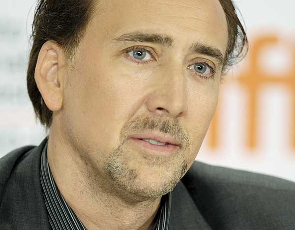 El actor de renombre, Nicolas Cage